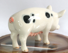 Schwein, Porzellan, Miniatur