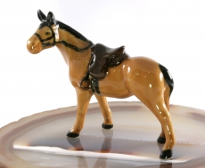 Pferd, Porzellanminiatur