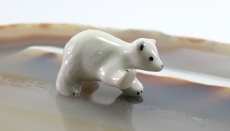 Eisbär, Porzellanminiatur