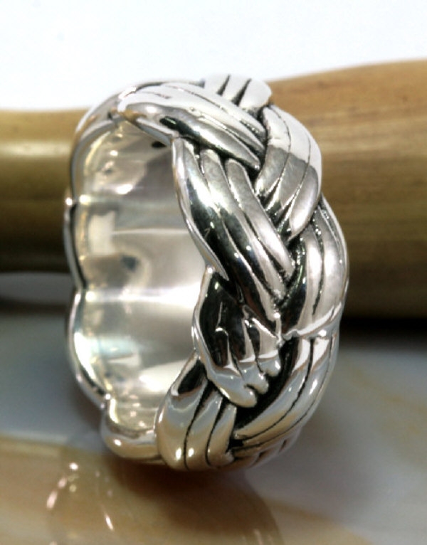 Ring, 925 Sterling Silber, Elektroform