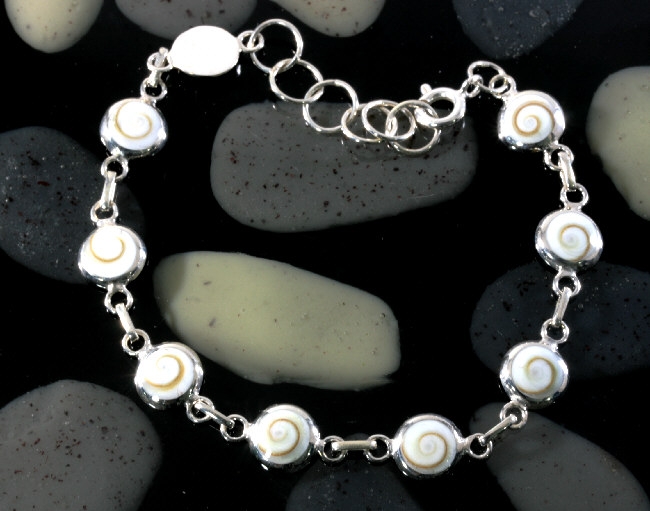 Shiva Auge,925 Sterling Silber, Armband