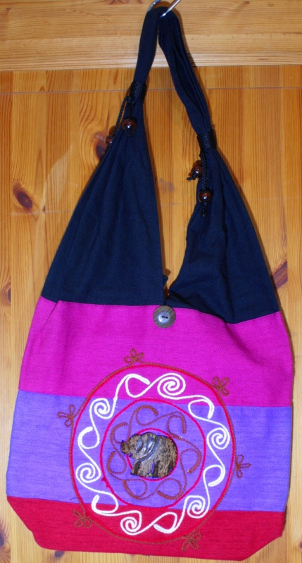 Elefant,Schultertasche, Shopping bag,