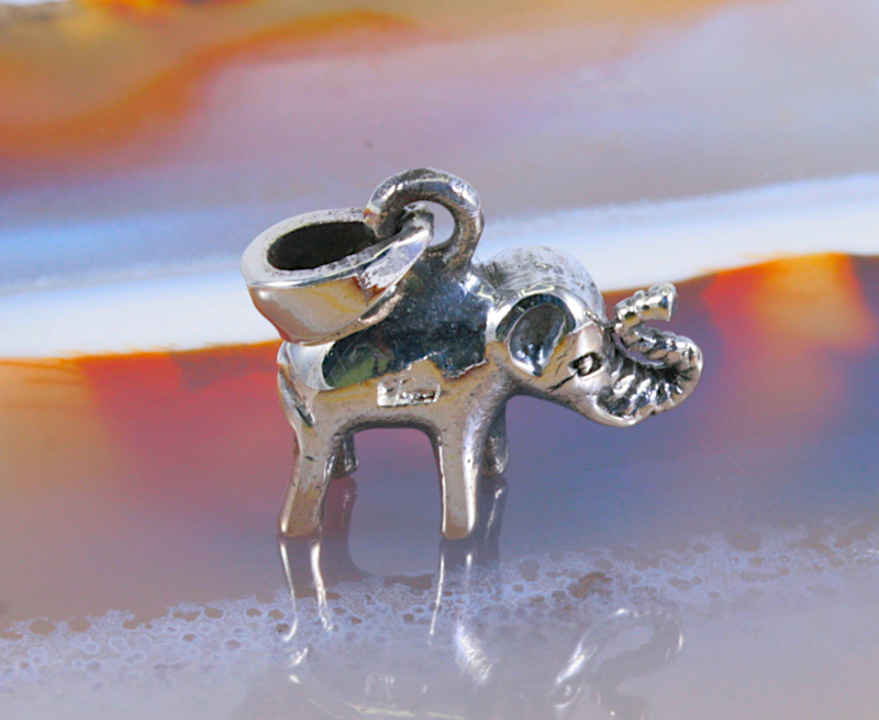 Elefant, Anhänger, 925 Sterling Silber