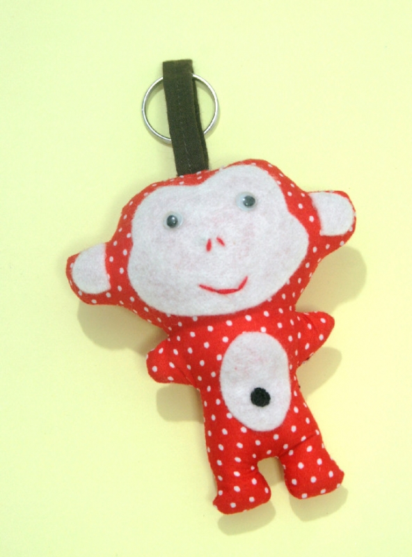 Affe, Bag Charm, Gebamsel