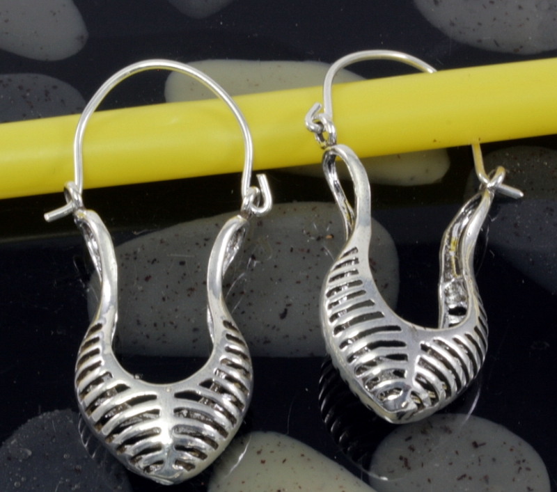 Schöne Ohrringe, 925 Sterling Silber