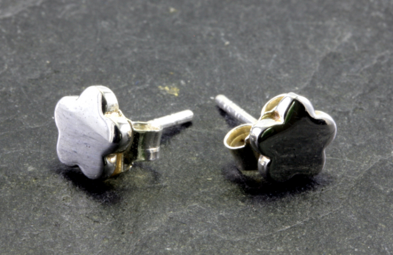 Sternchen, Ohrstecker, 925 Sterling Silber