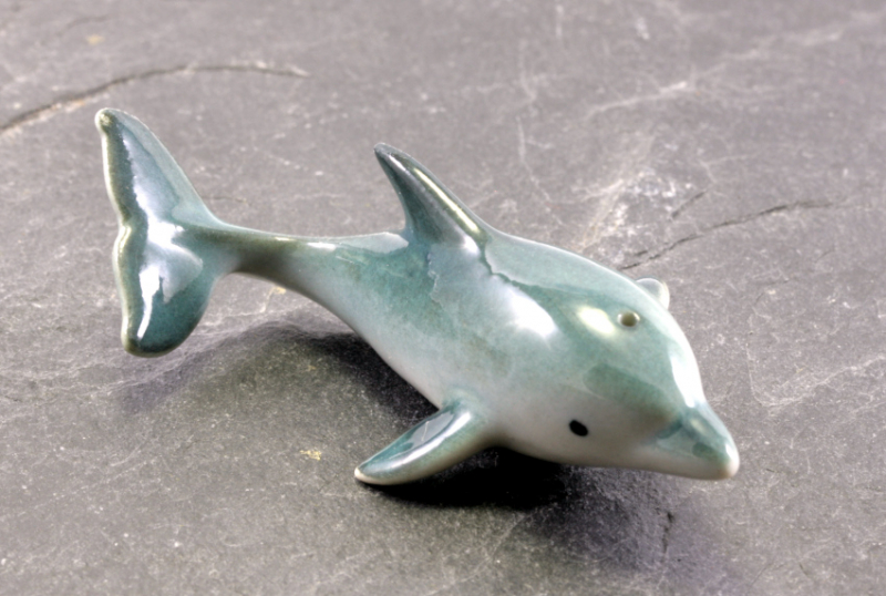 Delfin Porzellanminiatur