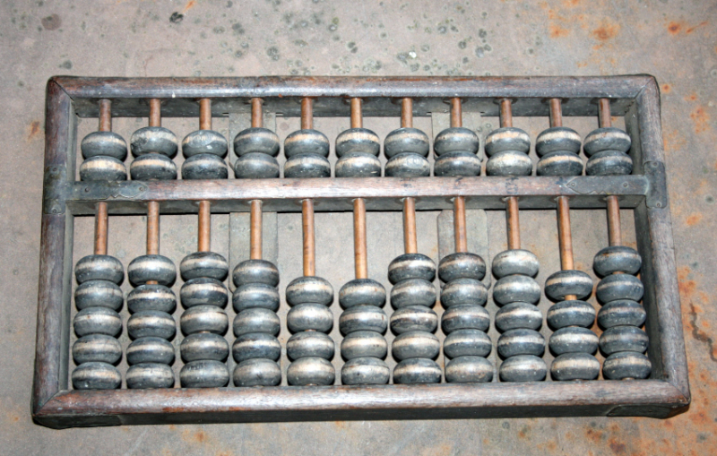 Alter Abakus aus China