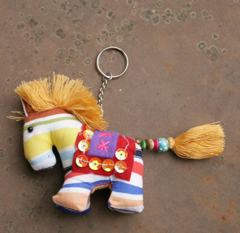 Pferd, Bag Charm, Gebamsel