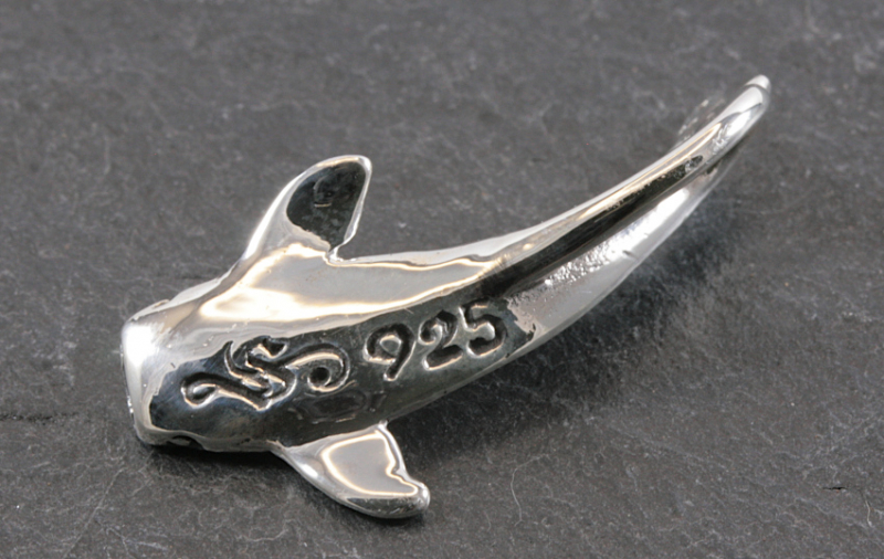 Walhai, Anhänger, 925 Sterling Silber