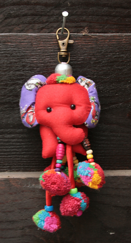 Elefant, Bag Charm, Gebamsel