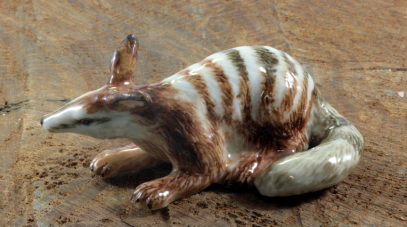 Numbat, Ameisenbeutler, Porzellanminiatur