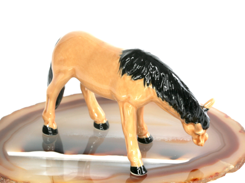 Pferd, Porzellanminiatur