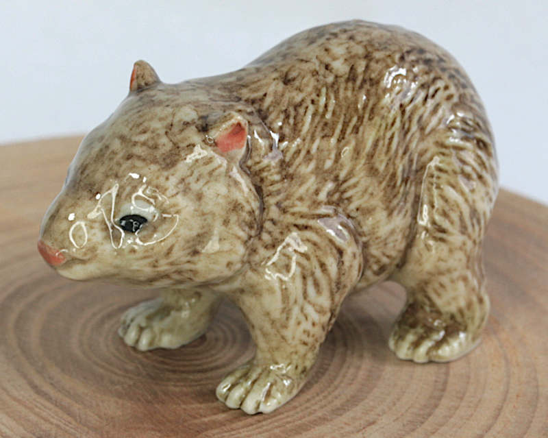 Wombat, Porzellanminiatur