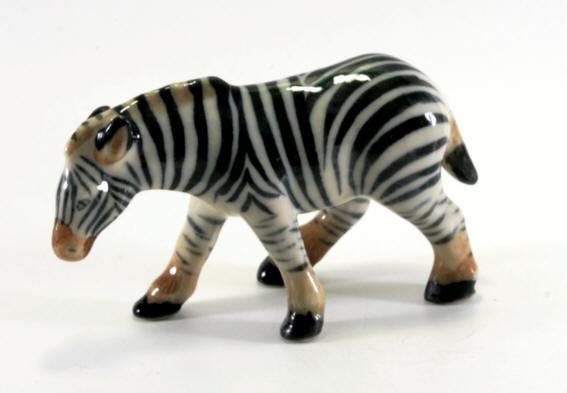 Zebra, Porzellan, Miniatur