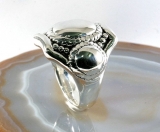 Ring, orientalisch, 925 Sterling Silber, Elektroform