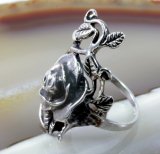 Rose, Ring, 925 Sterling Silber