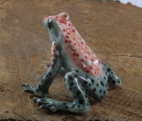 Frosch, Porzellanminiatur
