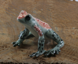 Frosch, Porzellanminiatur