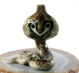 Kobra, Porzellanminiatur