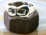 Schrauber aufgepasst! Der Ring, Maul-und Ringschlüssel in 925 Sterling Silber
