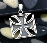 Eisernes Kreuz, EK, Anhänger, 925 Sterling Silber