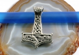 Thor´s Hammer, Mjolnir, Anhänger, 925 Sterling Silber