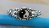 Yin Yang, Silber, Ring