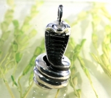 Schlange, Kobra, Anhänger, 925 Sterling Silber
