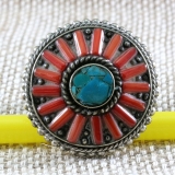 Ring, Afghanistan, Korallen und Türkise