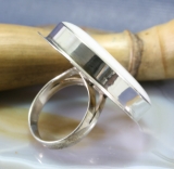 Shiva Auge, Ring, Silber
