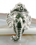 Ganesha - der Ring, Silber