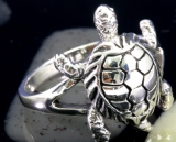 Schildkröte, Ring, 925 Sterling Silber