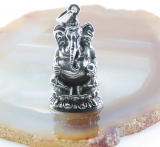 Ganesha, Anhänger, 925 Sterling Silber