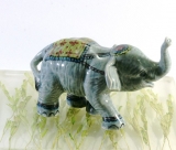 Elefant,Miniatur,Porzellanminiatur