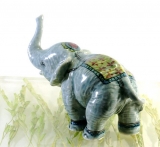 Elefant,Miniatur,Porzellanminiatur