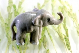 Elefant, Porzellanminiatur