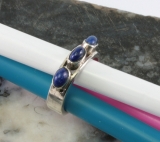 Lapislazuli und Silber, Ring