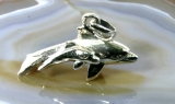 Delfin und Baby,Anhänger, 925 Sterling Silber