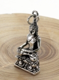 Buddha, Anhänger, 925 Sterling Silber