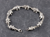 Elefanten, Armband, 925 Sterling Silber