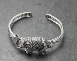 Elefanten, Armreif, 925 Sterling Silber