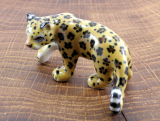 Leopard, Porzellanminiatur