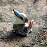 Kookaburra, Porzellanminiatur