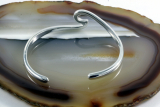 Die Welle, Armreif für Surfer*innen, Sterling Silber