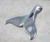 Walflosse, Anhänger 925 Sterling Silber