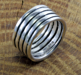 Massiver Ring, 925 Silber