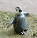 Pinguin, Baby, Porzellanminiatur