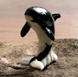 Orca, Porzellanminiatur