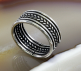 Massiver Ring, 925 Sterling Silber
